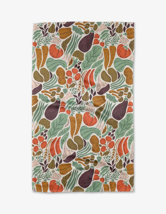 Fall Geometry Towels