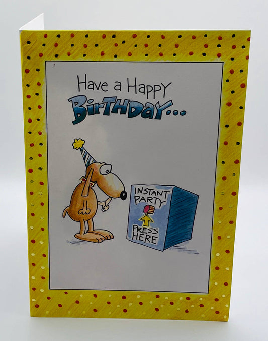 Birthday Pop Up Card