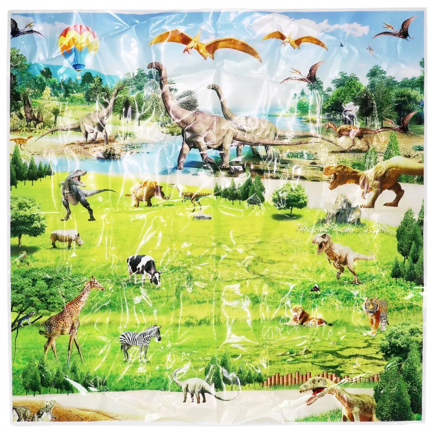 15-piece Dinosaur Figures Play Set Jar - 8 Inch