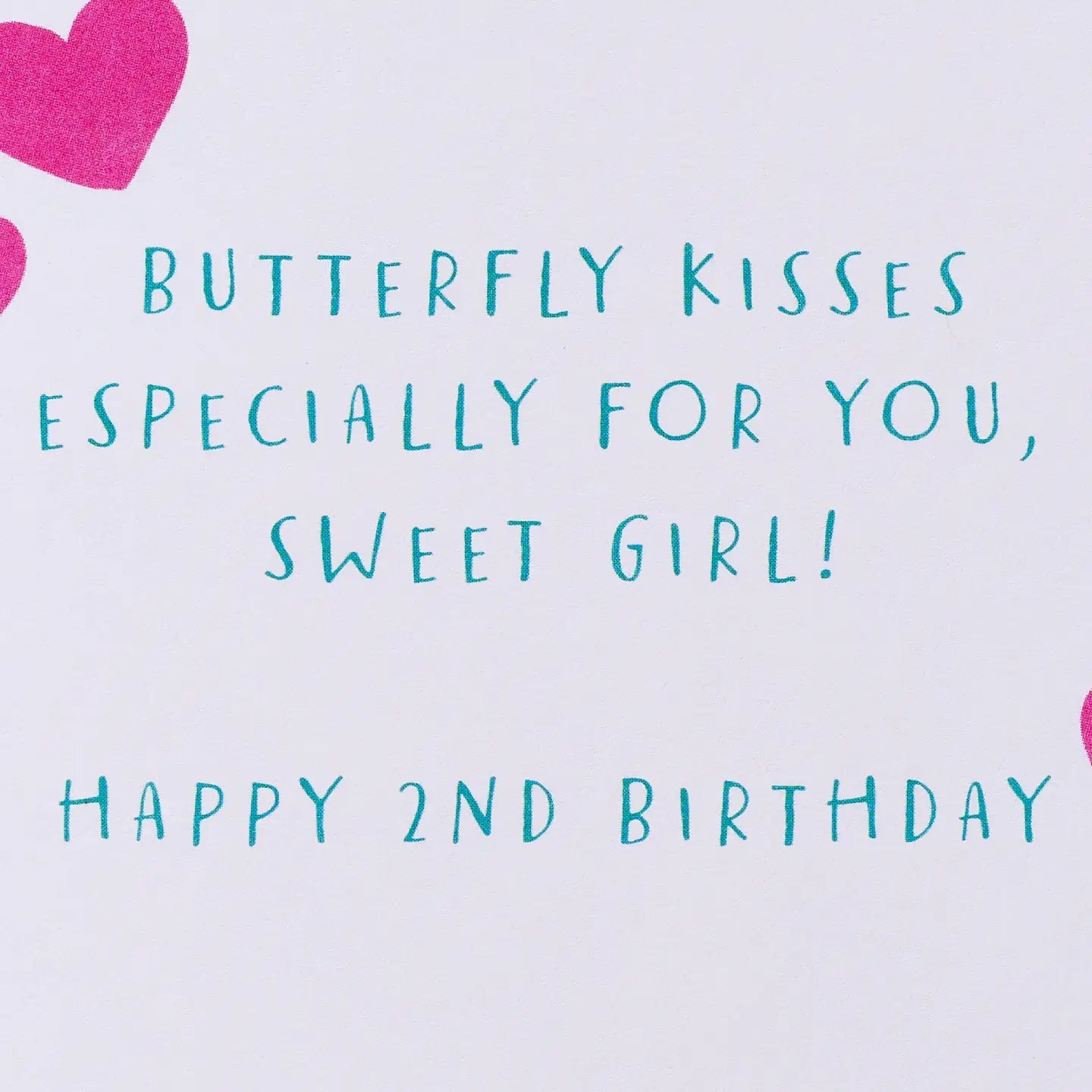 2nd Birthday Card for Girl