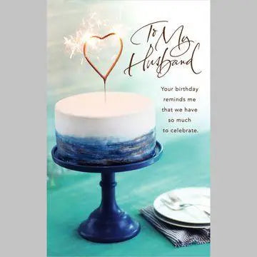 Husband Birthday Card