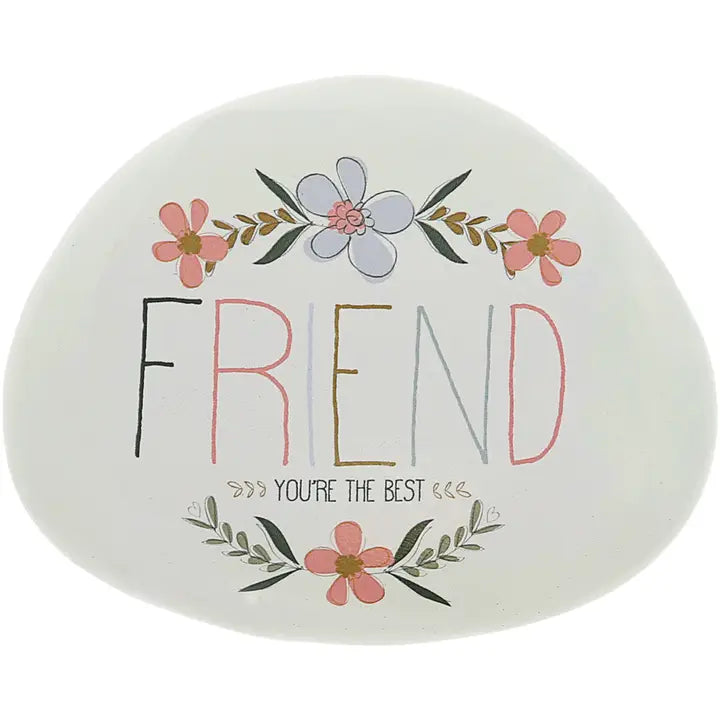 Friend - 4" Garden Stone