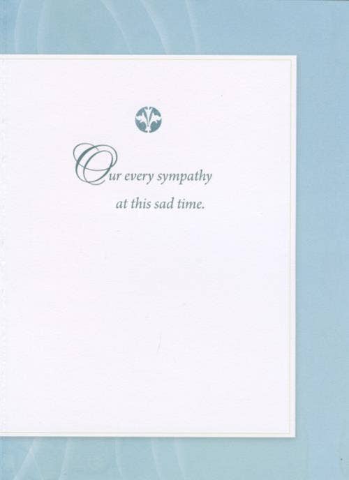 Our Sympathy Card