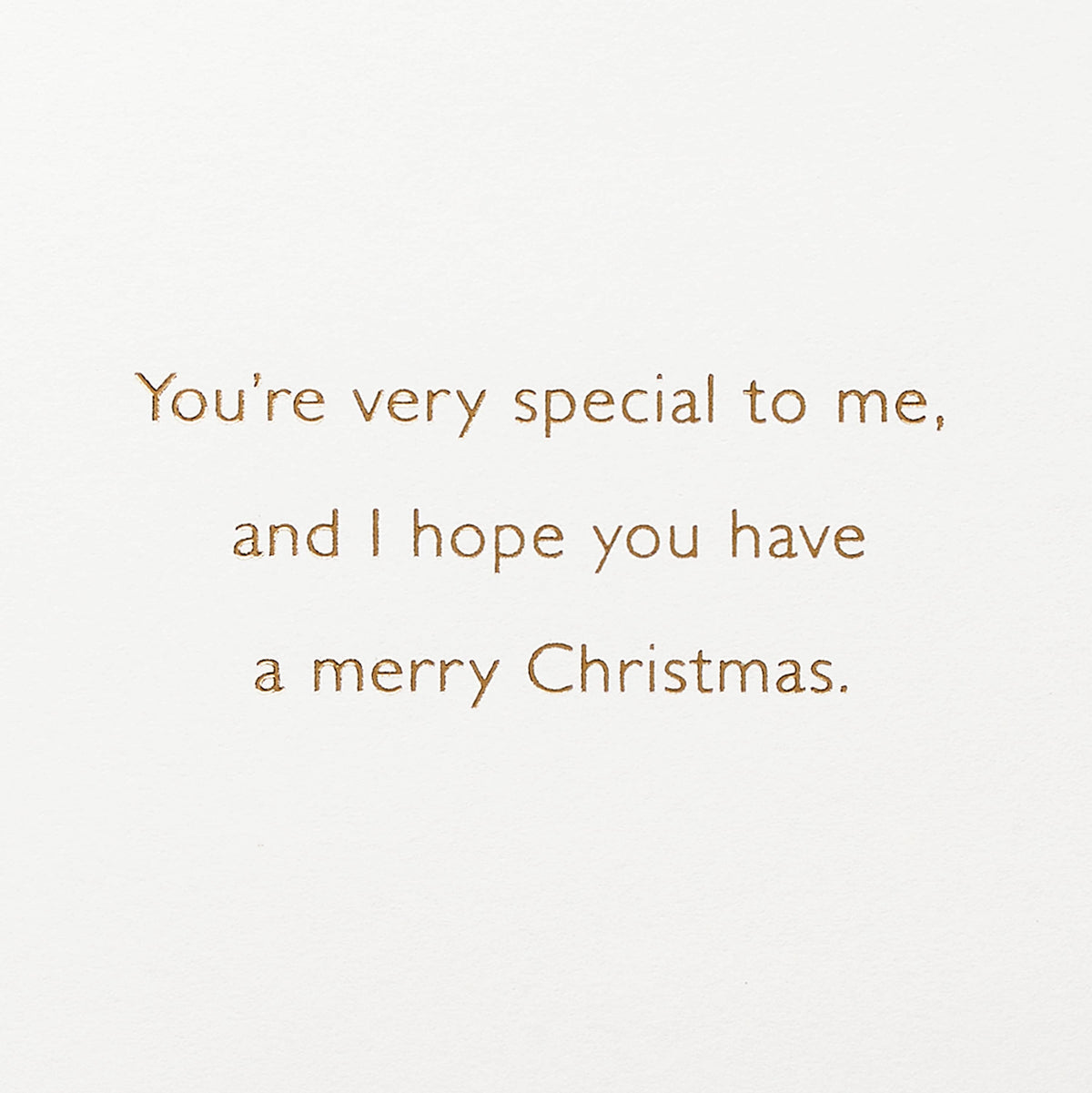 Christmas Sparkle Friendship Greeting Card
