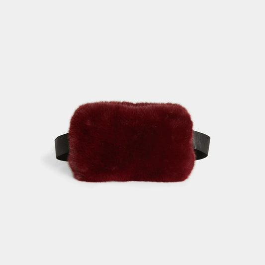 Estelle Faux Fur Sling Bag, Asst