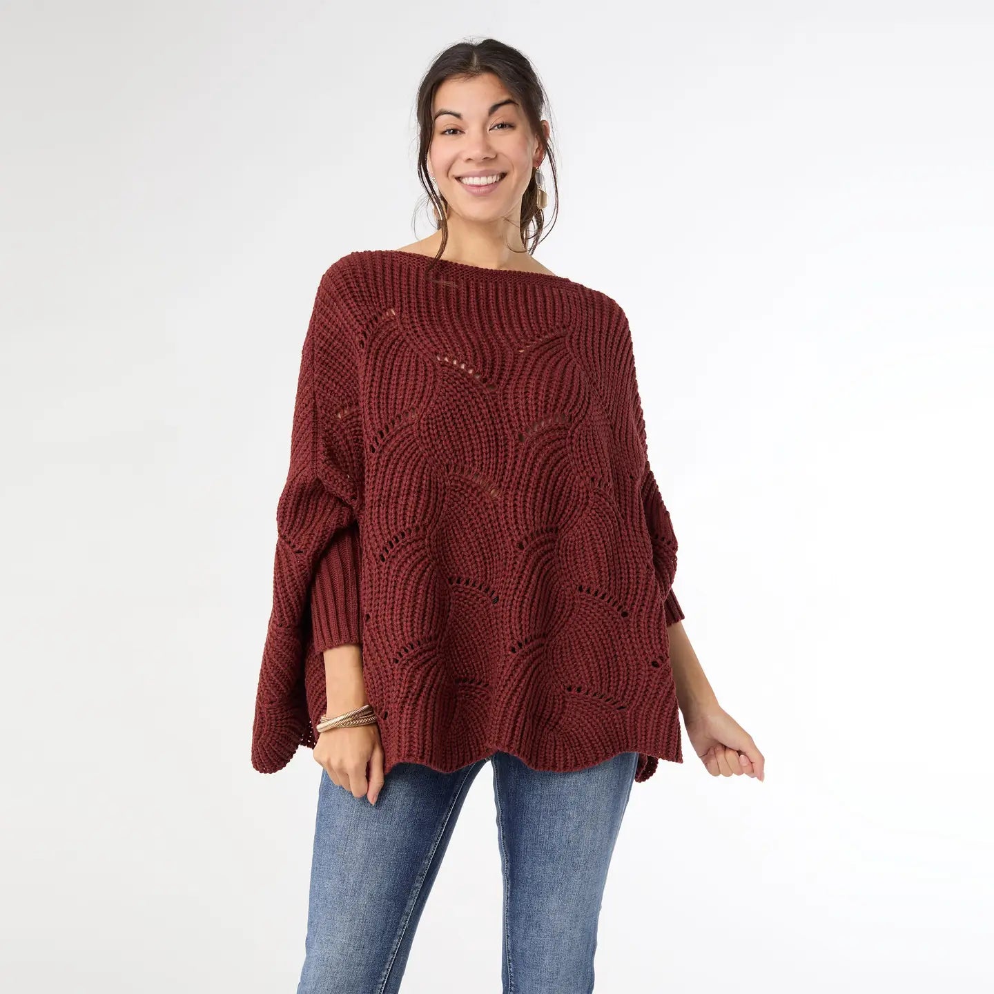 Rosette Poncho, Asst