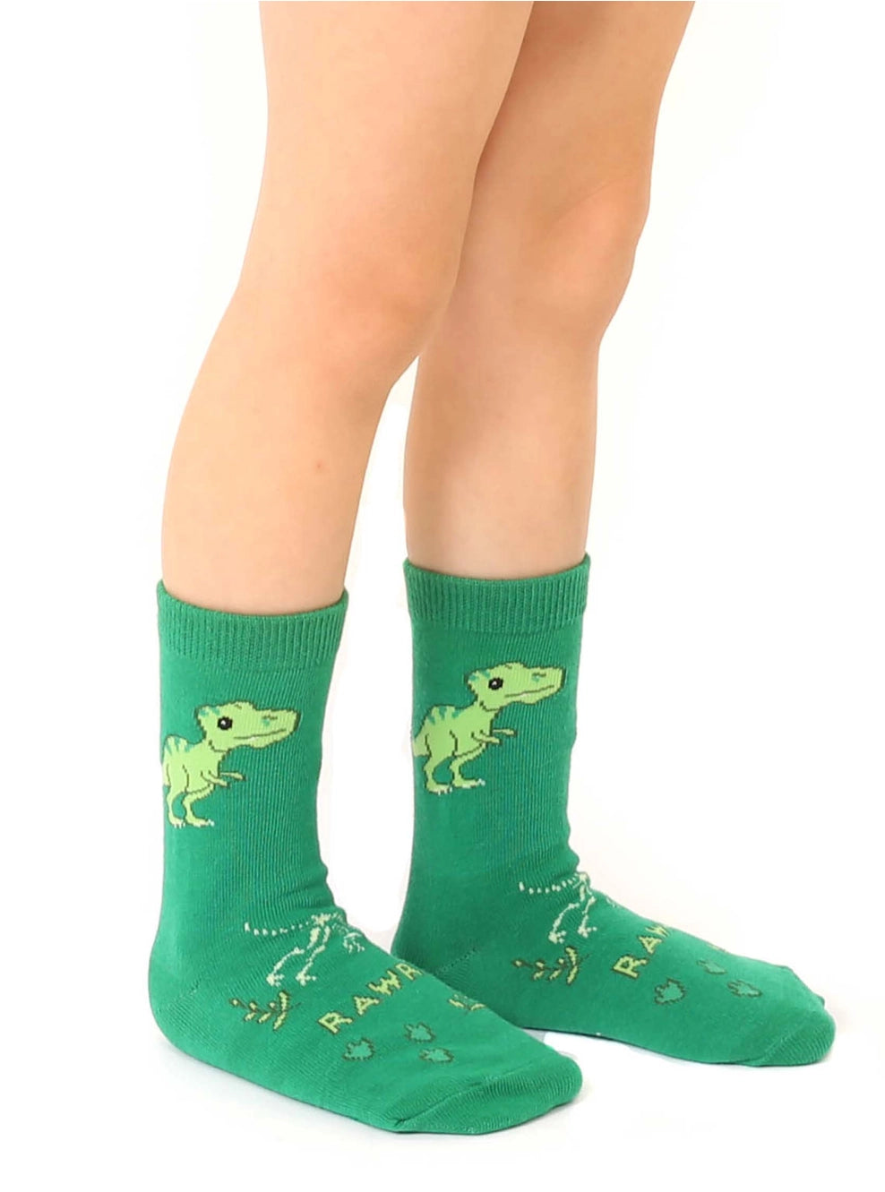 Dino Socks 3D Crew Socks - Children
