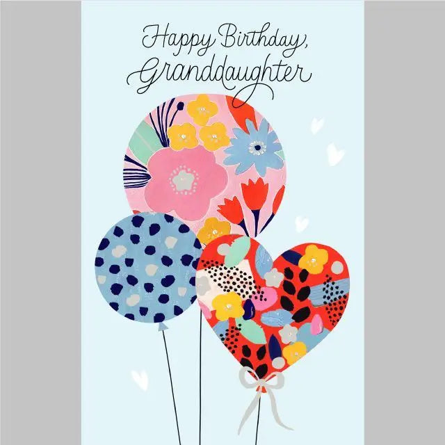 Granddaughter Birthday Card