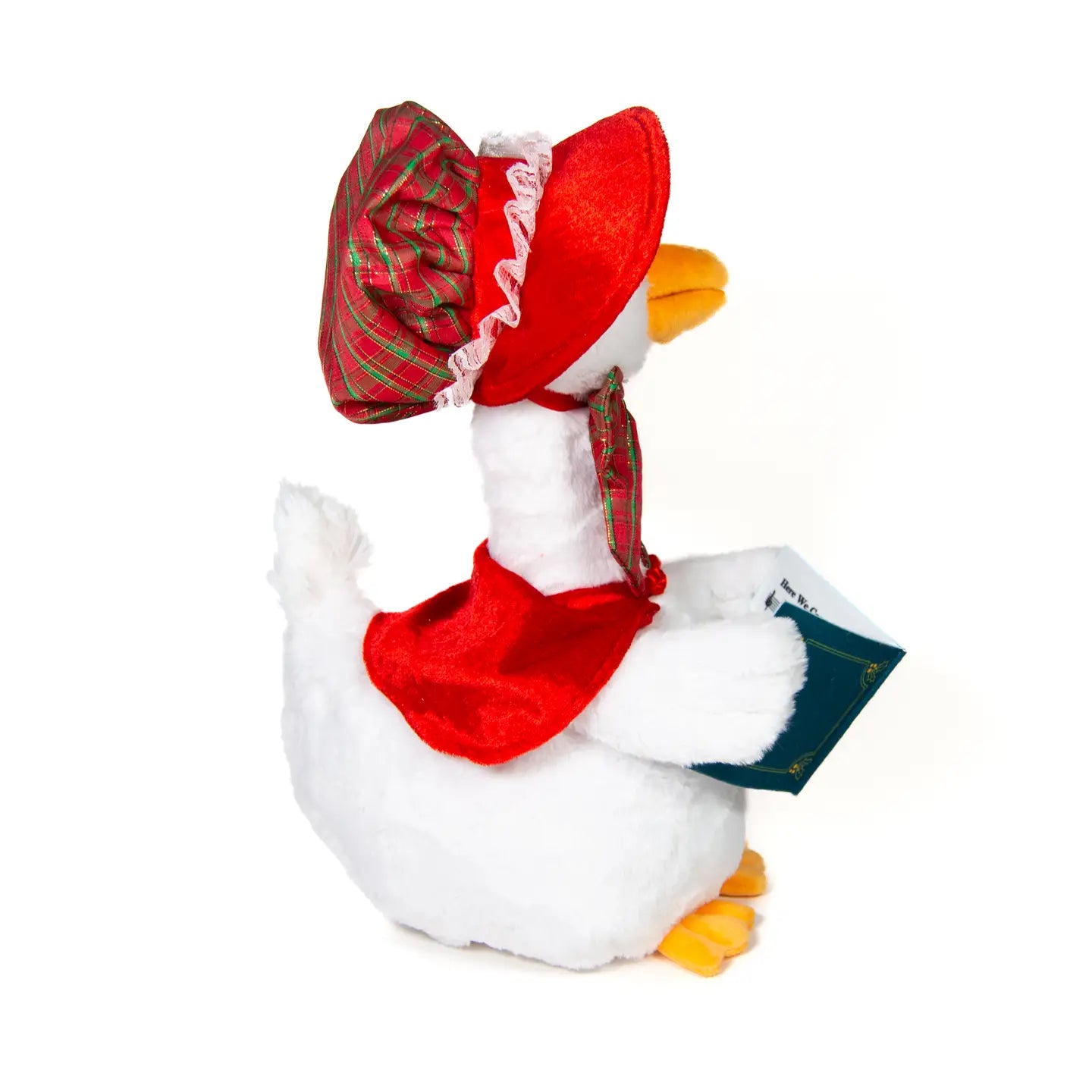 Carolin' Mother Goose | Animated Musical Singing Christmas Caroling Soft Plush Toy