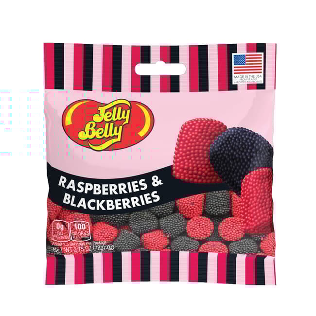 Jelly Belly Raspberries & Blackberries 2.75oz