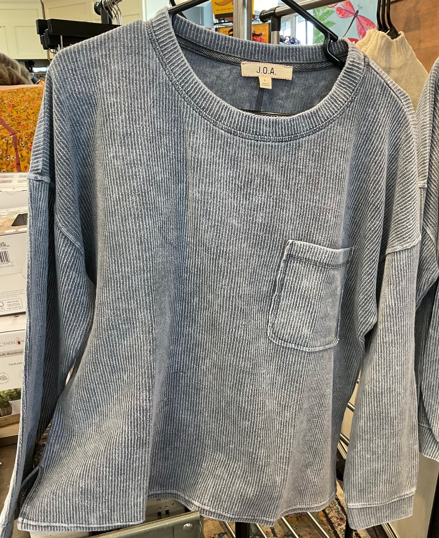 Blu Pepper Denim Blue Shirt