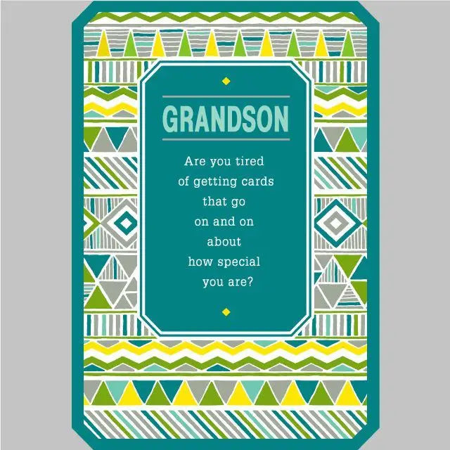 Grandson Birthday Card