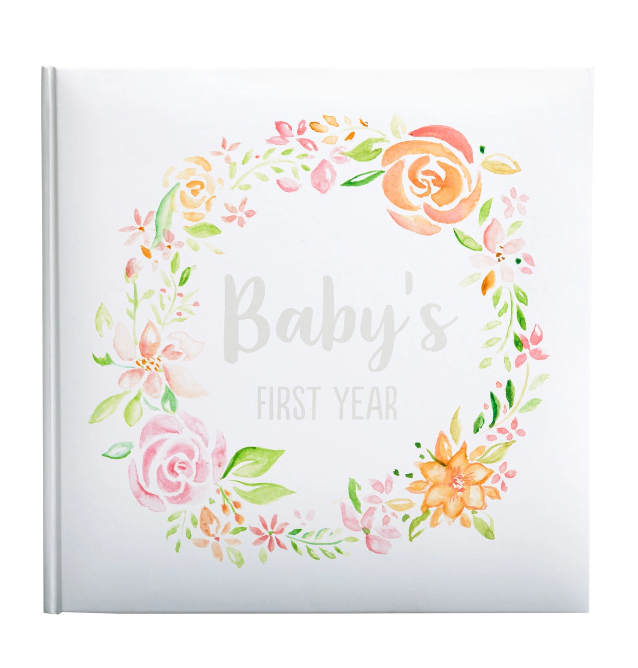 Floral Baby Milestone Memory Book