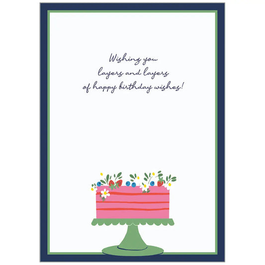 Layer Cake - Birthday Card