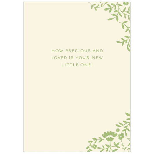 New Baby - Faith Baby Card