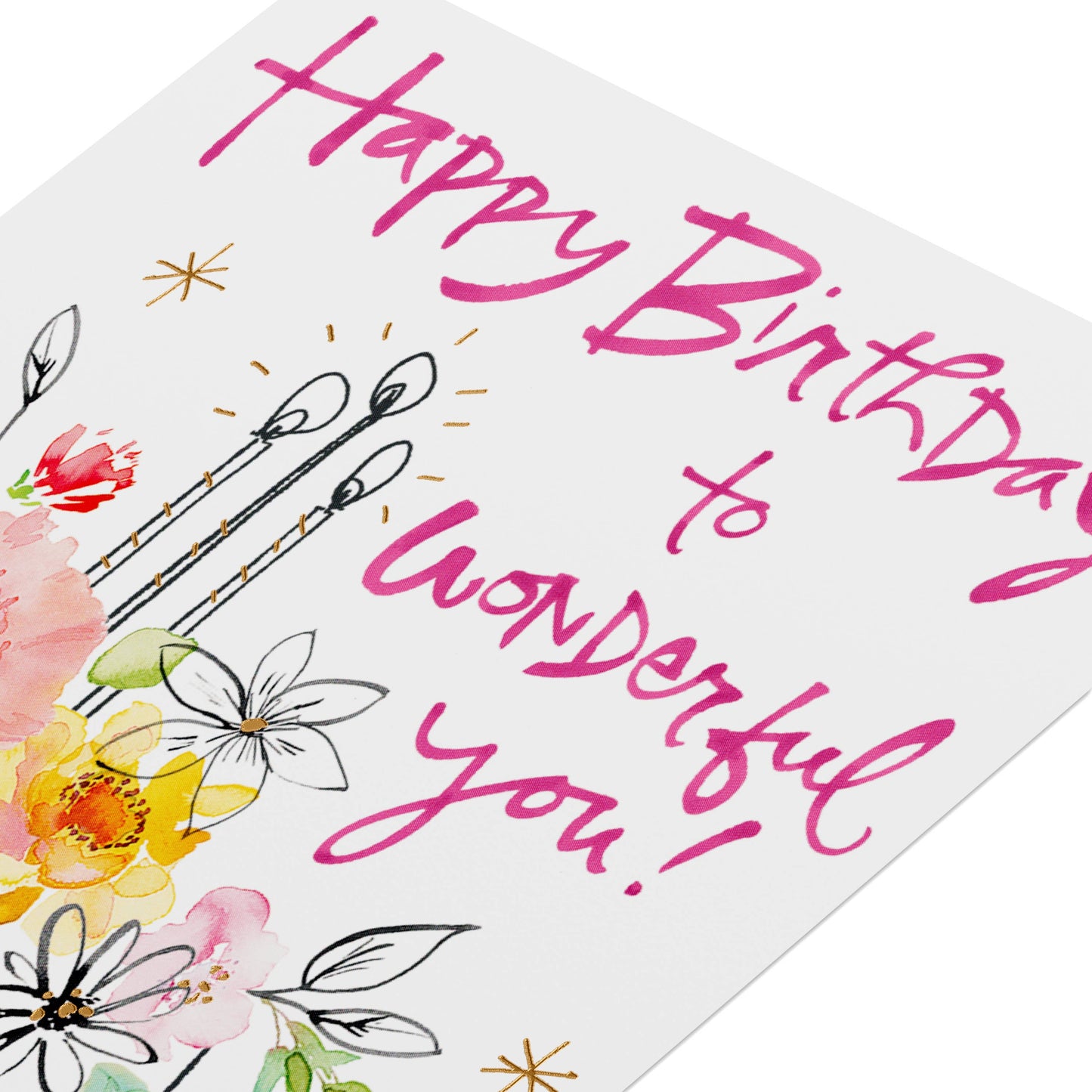 Feminine Birthday Card