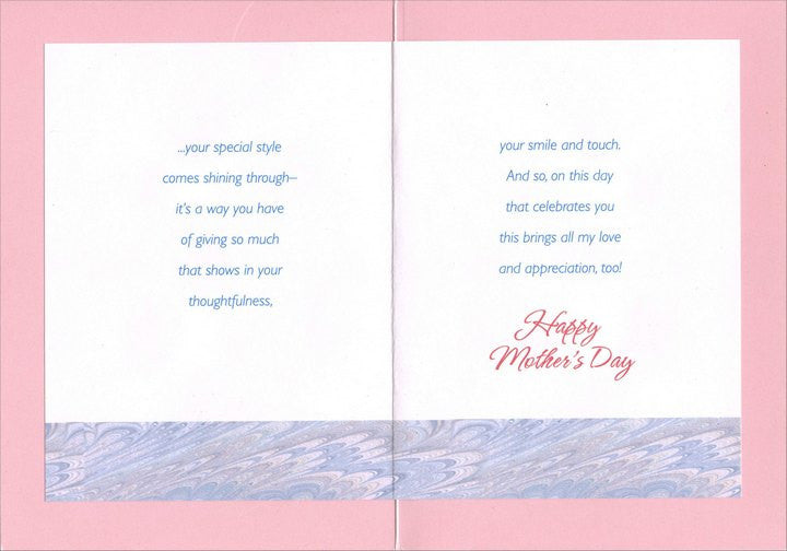 Woman Holding Shopping Bags: Wife Mother's Day Card