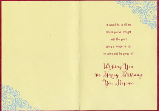 Son Birthday Card