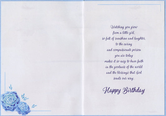 Daughter Birthday Card
