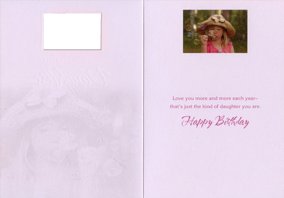 Daughter Birthday Card