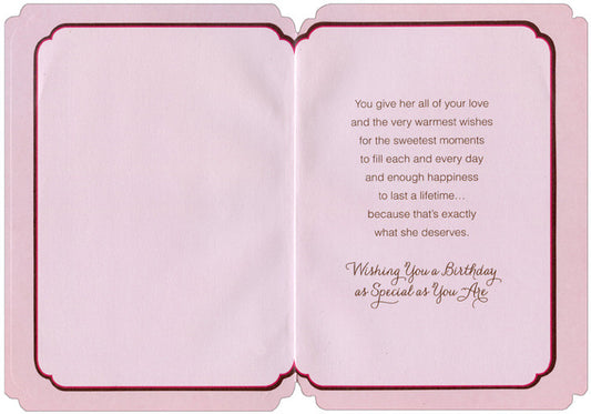 Like a Daughter Birthday Card
