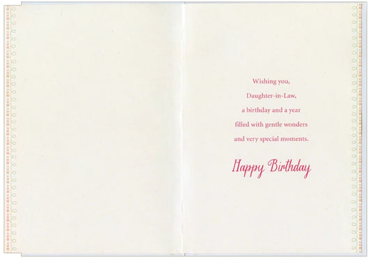 Daughter-in-Law Birthday Card