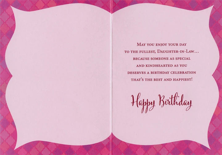 Daughter-in-Law Birthday Card