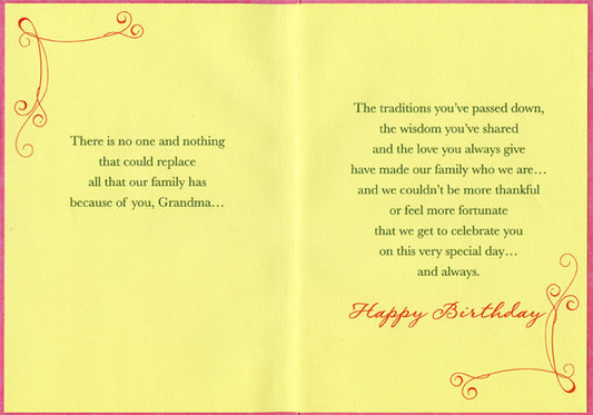 Grandma Birthday Card