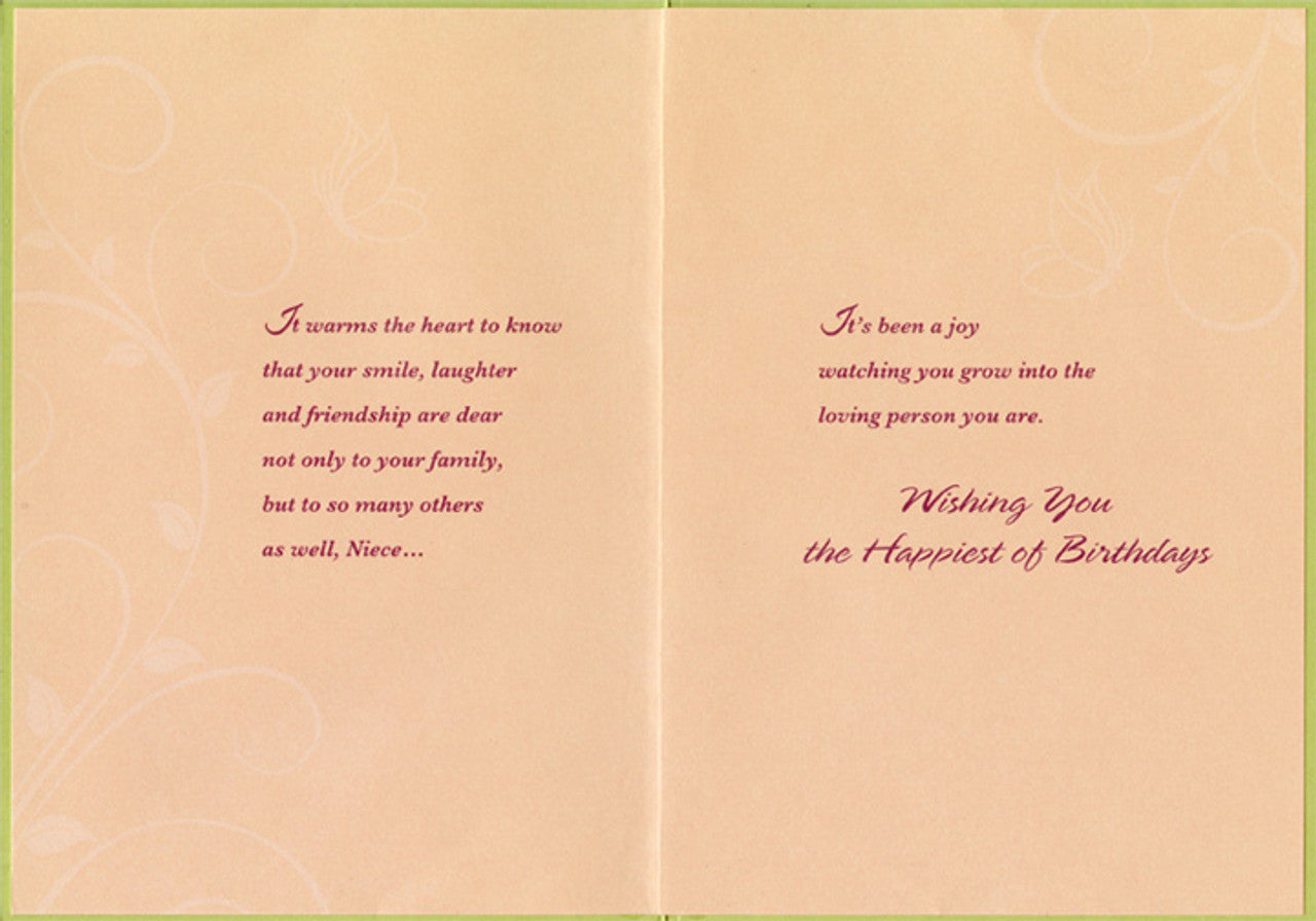 Niece Birthday Card