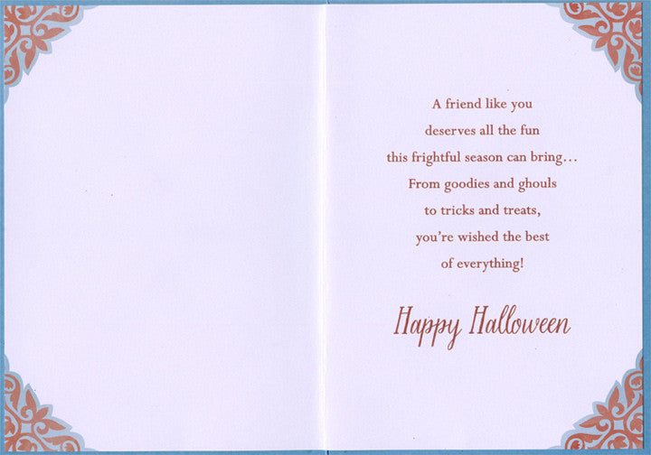 For a Special Friend Halloween Card