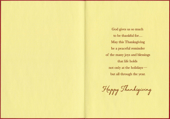Thanksgiving - Religious