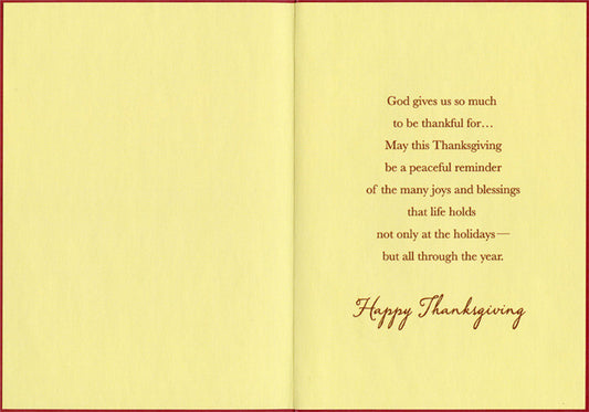 Thanksgiving - Religious
