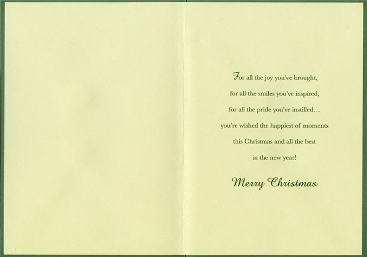 Grandson Christmas Card