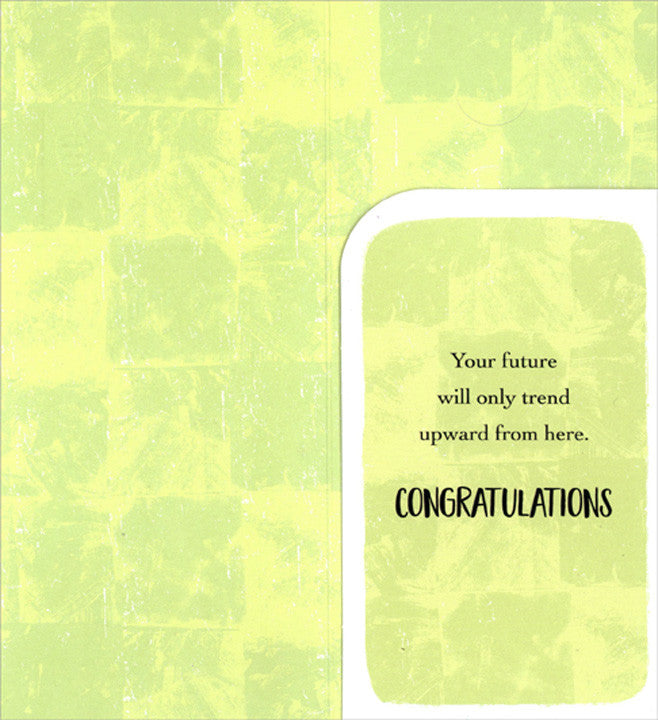 Clapping Hands, Smiling Grad and Thumbs Up Icons Money Holder / Gift Card Holder Graduation
