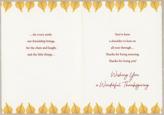 Thanksgiving - Friend
