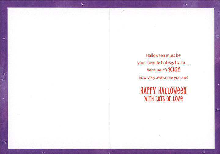 Halloween Card - Grandpa From Child