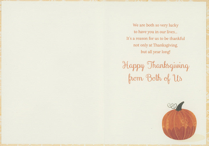 Thanksgiving From Both
