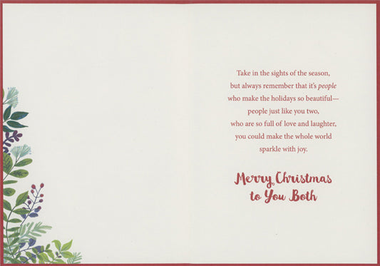 Grandson & Wife Christmas Card