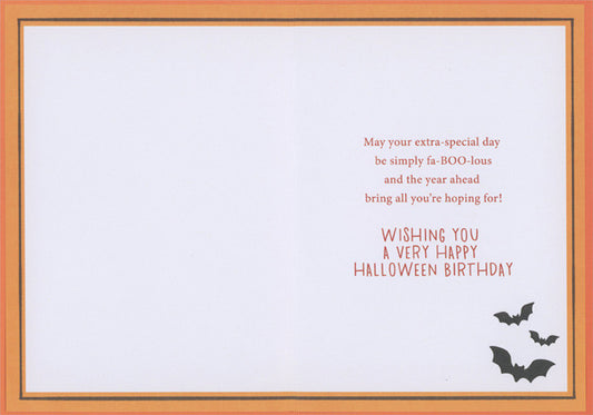 Wishing You a Very Happy Halloween Birthday