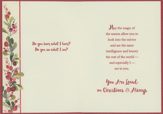 Wife Christmas Card