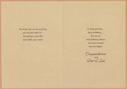 College Graduation Card