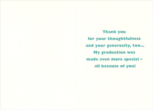 Package of 8 Graduation Thank You Notes