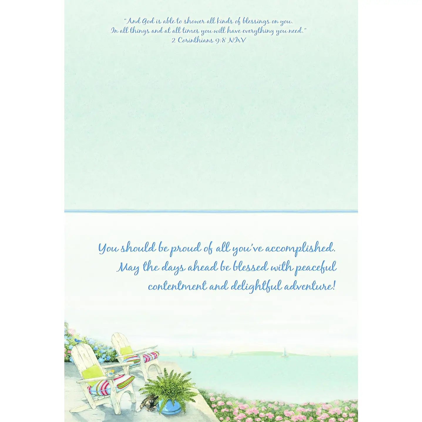 Retirement Retreat - Retirement Scripture Card