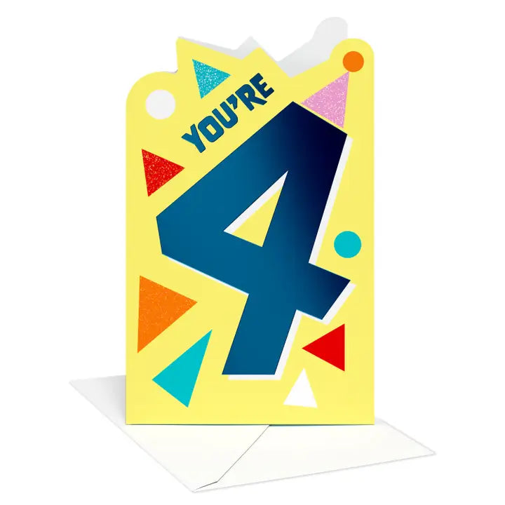 4th Birthday Card