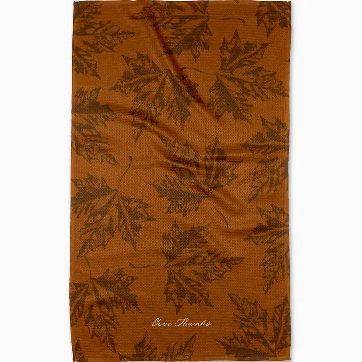 Fall Geometry Towels