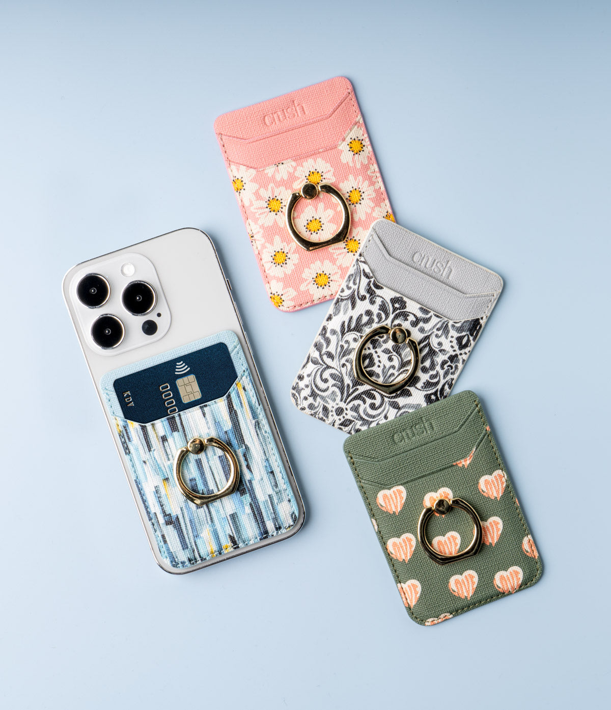 Crush 'What Baggage' Stickable Phone Wallet