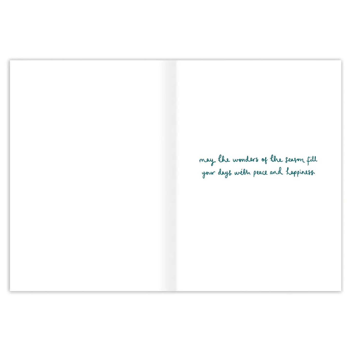 Highland Cow Woolly Wishes Christmas Holiday Card