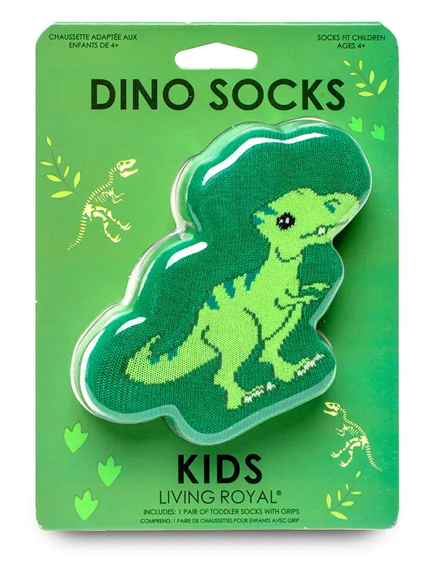 Dino Socks 3D Crew Socks - Children