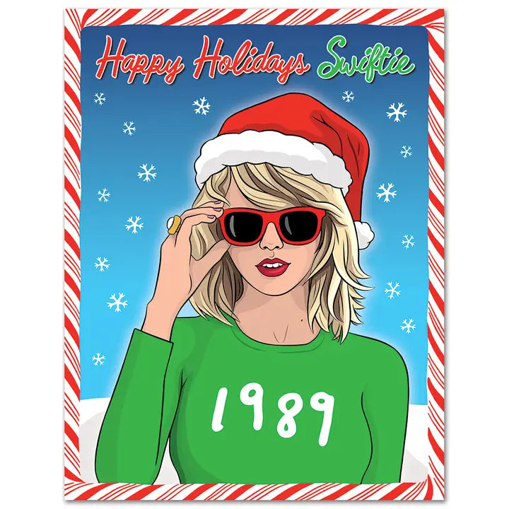Happy Holidays Swiftie Christmas Card