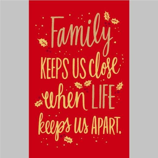 Christmas Card for Family (Lettering)